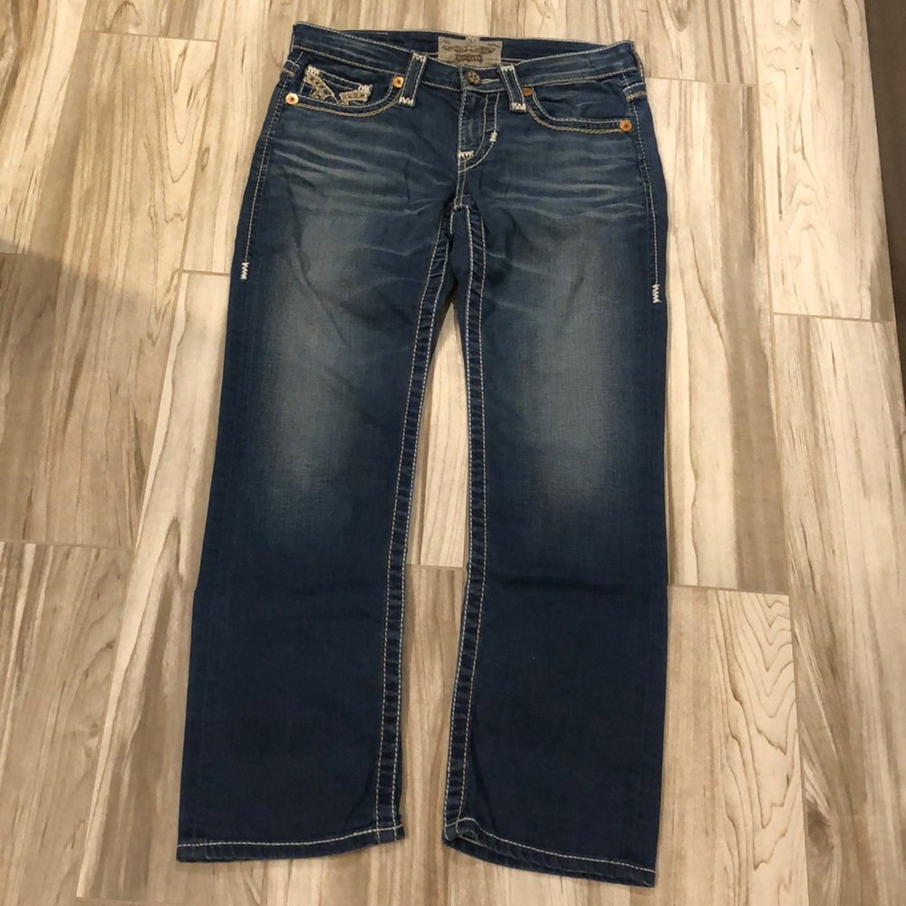 BIG STAR Low Rise Remy Crop  Jeans Size 26